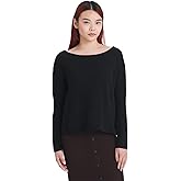 NAADAM Womens Cashmere Boatneck Sweater