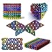 CPSYUB Upgraded 5MM 216 Pieces Magnets Sculpture Building Blocks Toys for Sculpture Stress Relief Magnet Intelligence Development&Office Toy for Adult (8 Colors)
