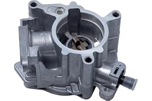 TUCAREST Brake Vacuum Pump 06J145100C ‎724807290 (for 2.0L 1984cc Turbo) Fit for Au-di 2009-2016 A4, 10-17 A5 Quattro, 12-17 A6 Q5, 15-18 Q3, 11-15 TT Quattro [OE# VCP182 V104959 06J145100G]