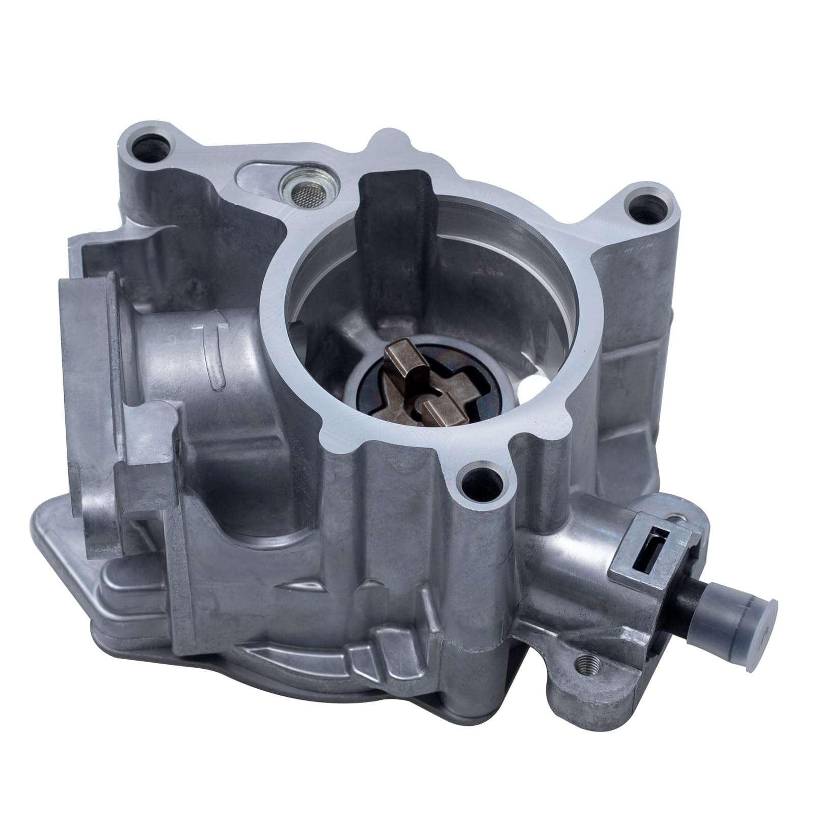 Photo 1 of TUCAREST Brake Vacuum Pump 06J145100C ?724807290 (for 2.0L 1984cc Turbo) Fit for Au-di 2009-2016 A4, 10-17 A5 Quattro, 12-17 A6 Q5, 15-18 Q3, 11-15 TT Quattro [OE# VCP182 V104959 06J145100G]