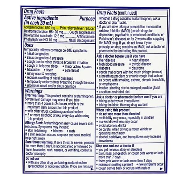 NYQUIL SEVERE COLD & FLU
