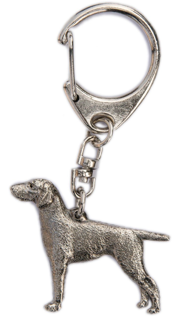 German Short Haired Pointer Made in U.K Artistic Style Dog Key Ring Collection