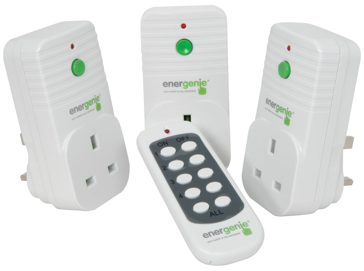 Energenie 3 Radio Controlled Sockets Gift Box