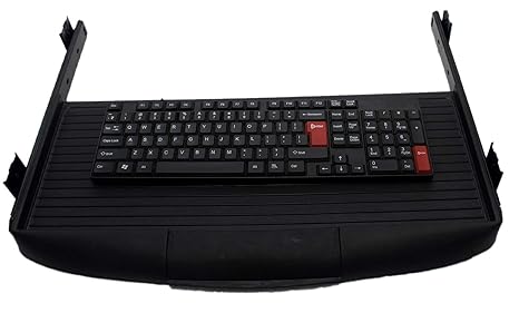 Pinnacle Office Supplies Holder Computer Keyboard Drawer With