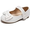 FUNKYMONKEY Toddler/Little Girl Mary Jane Dress Shoes Casual Slip on Ballet Flat