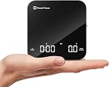 Maestri House Rechargeable Mini Espresso Scale with Timer 2kg/0.1g Black view 8