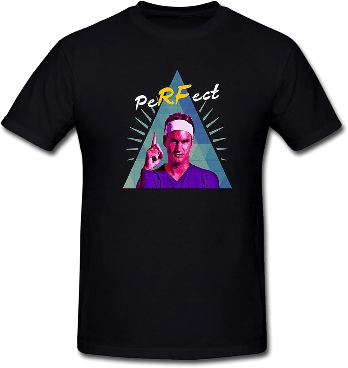 SEagleo2 Men's Funny Roger Federer T-Shirt Sizes S-3XL