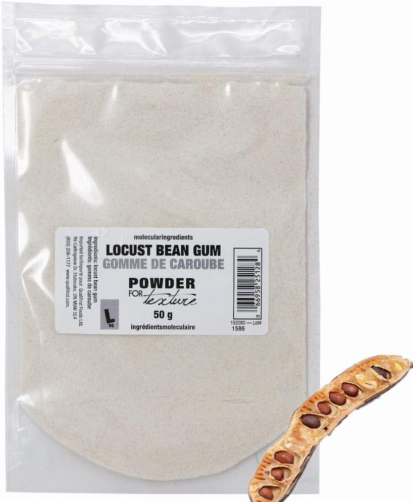 Texturestar 100 Pure Locust Bean Gum (Carob Bean Gum), 50g (1.76oz
