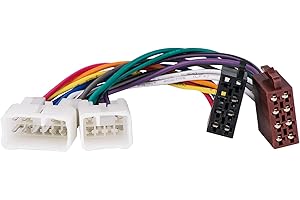 YONGJIANGXIA ISO Wire Harness Compatible with Toyota Factory Audio Stereo