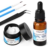 RUNJRX Keyboard Switch Lube Grease Oil GPL 205 0.53oz and GPL 105 0.53oz for Mechanical Keyboard Springs Stabilizers and Switches