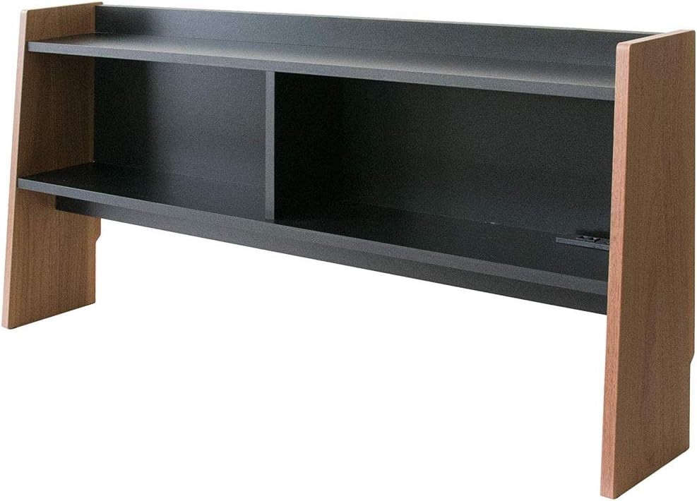 Amazon Co Jp 宮武製作所 後付けヘッドボード Muur 幅100 5 奥行き17 高さ50cm ブラウン 2口コンセント付き Hb 1000 ホーム キッチン