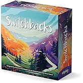 Allplay - Switchbacks Board Game for Adults and Families - Tile-Laying - Small Box - Filler Game with Fangs - 1 Minute to Teach Travel Game - 2 to 4 Players - 15 Minute Play Time