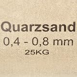 vidaXL Filter Sand 25 kg Quartz Sand 0.4-0.8 mm for Pool Filtration view 2