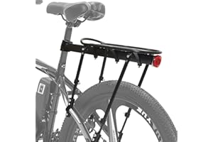 URBY Fat Tire Bike Rack and Electric Bike Rack, Parrilla para Bicicletas Trasera, Ideas as Cargo Rack with Load Capacity