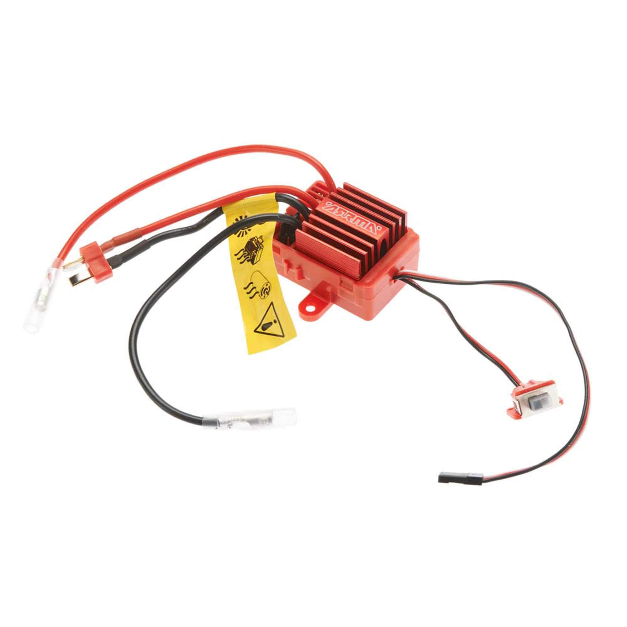 Arrma Mega 12T Brushed ESC (Red) (AR390068)