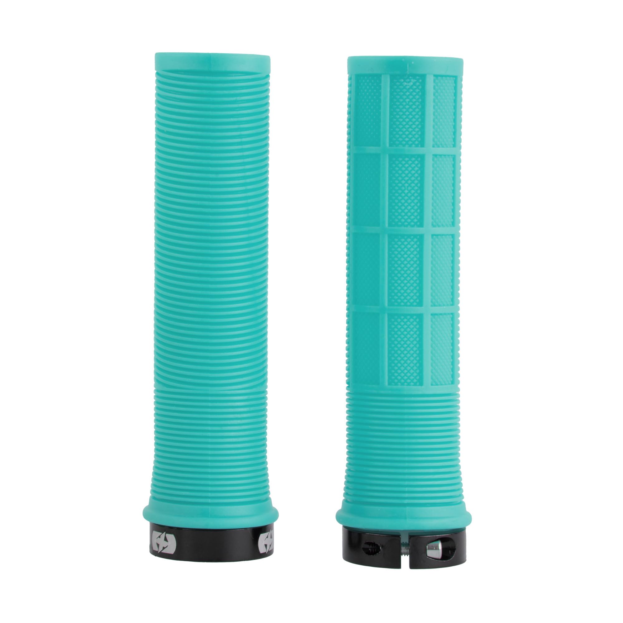 Oxford HG805TU Driver Lock-on MTB Grips for Mountain Bike/BMX bicycle handlebar grip, Turquoise — image 1