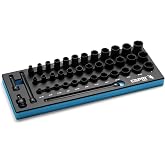 Capri Tools 3/8 in. Drive Master Shallow, Semi-Deep and Deep Impact Socket Set with Extensions and Universal Joint, SAE, 5/16 to 1 in., 40-Piece with Mechanic's Tray