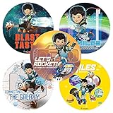 Disney Jr. Miles from Tomorrow Land Stickers - Birthday Party Supplies & Favors - 75 per Pack