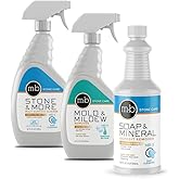 MB Stone Care Bath &amp; Shower Kit For Granite, Marble, Limestone And All Natural Stone Surfaces