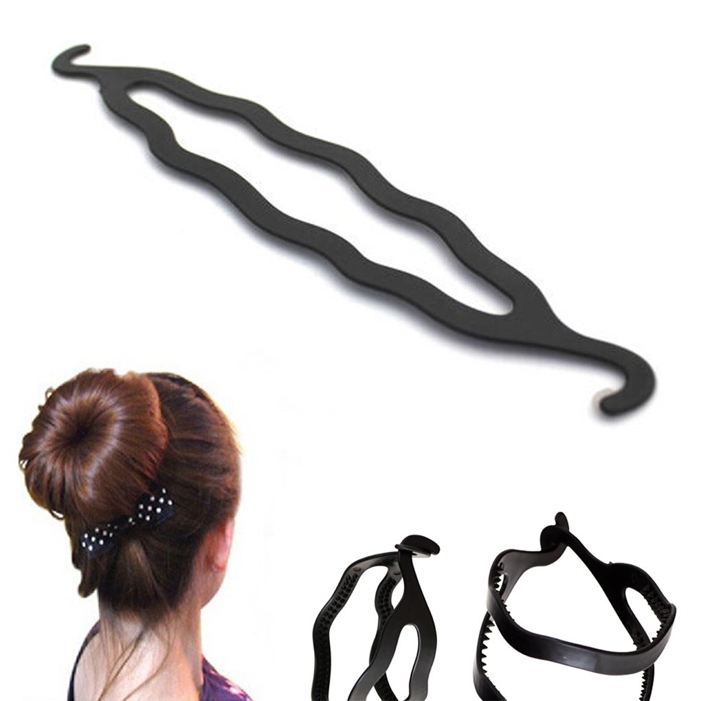 Elenxs Magic Hair Roll Twist Braid Tool Hair Bun Clip Amazon Co