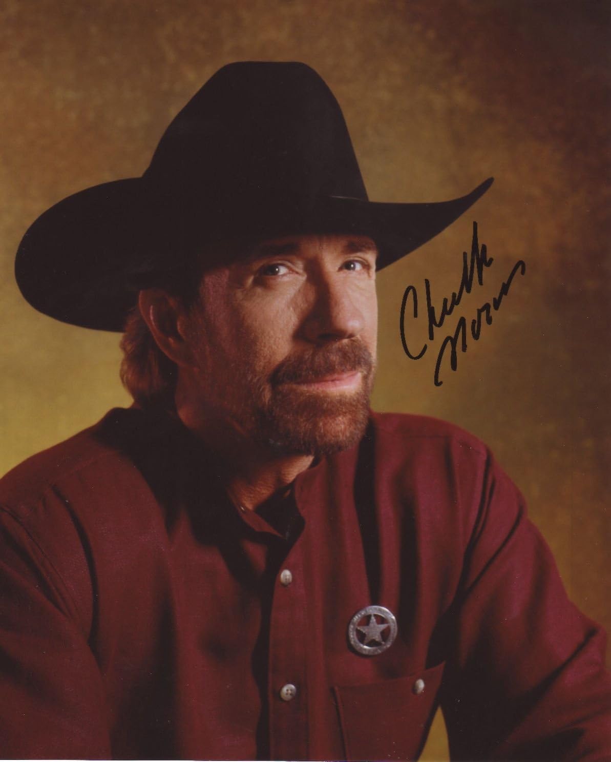 Photographs - Chuck Norris Autograph Signed 8 x 10 Photo