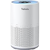 Air Purifiers for Bedroom Home Pets 1200 Ft², Tailulu H13 True HEPA Air Filter Portable Air Purifier with 12dB Sleep Mode, Speed Control, Timer, Quiet Air Cleaner For Odor Dust Smoke Pollen AP050