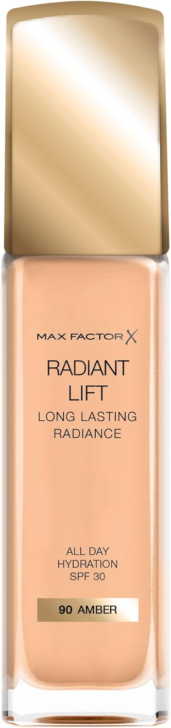Max Factor Radiant Lift Liquid Pump Medium to Full Coverage Radiant Finish Foundation with SPF30 and Hyaluronic Acid - Image 3