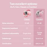 Alpine Muffy Baby Comfort Ear Defenders Pink 24 dB CE UKCA 4 Years view 6