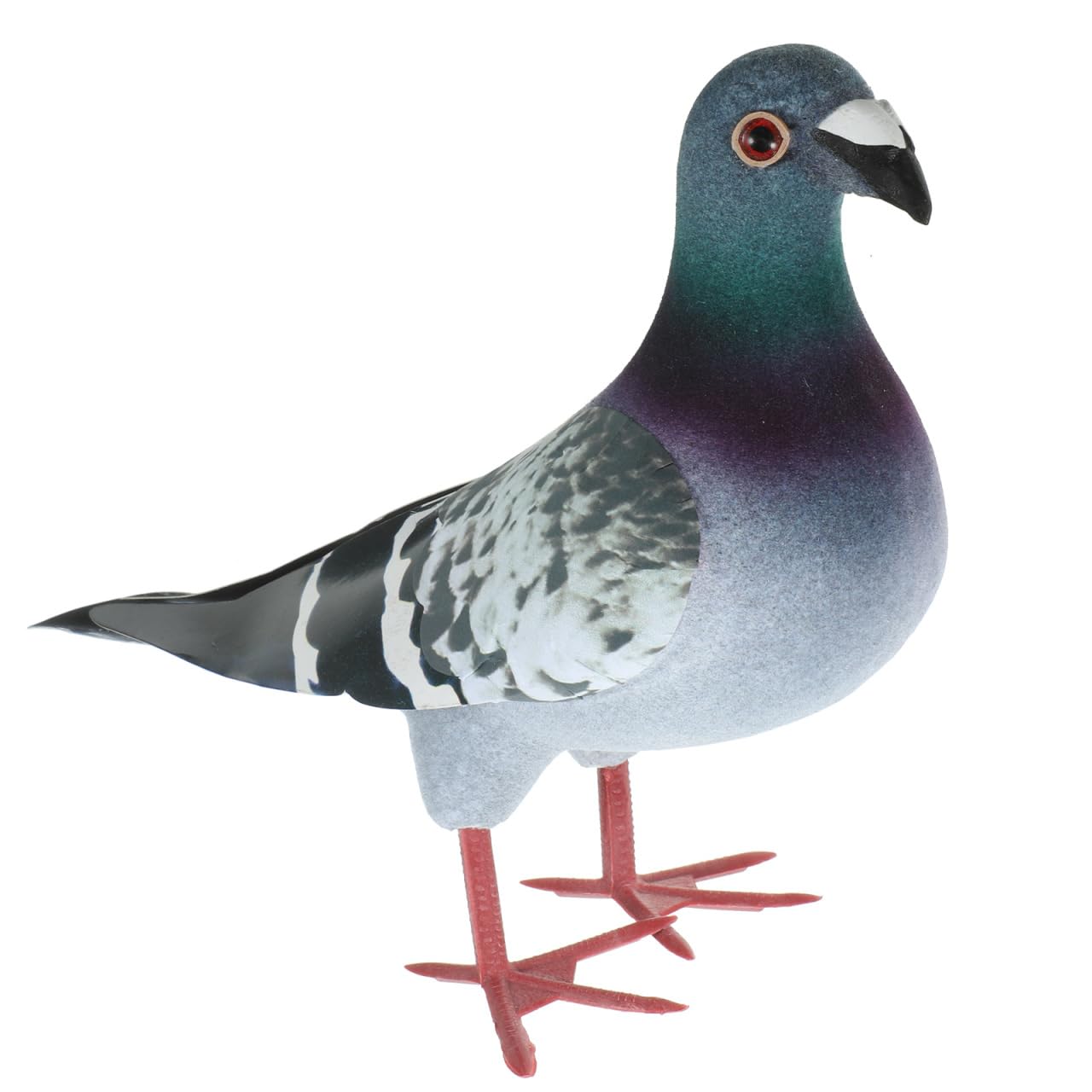 SEWACC Artificial Pigeon, Simulation Pigeon Foam Model Artificial Bird Realistic Figure Animal Statues for Tree Lawn Ornament