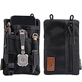 VIPERADE VE1 Pocket Organizer, EDC Pouch for Men, EDC Organizer Storage EDC Gears, Multitool Pocket Pouch Hold Your Flashlight/Pocket Knife, Pen, Notebook