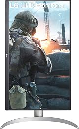 LG 27UP650-W 27 Inch 4K UHD Monitor IPS HDR 400 FreeSync 60Hz Calibrated view 6