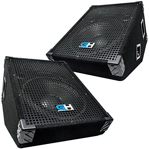 Buy 600 Watt Pair of 12 Inch Passive Full Range PA Speakers Stage Wedge
