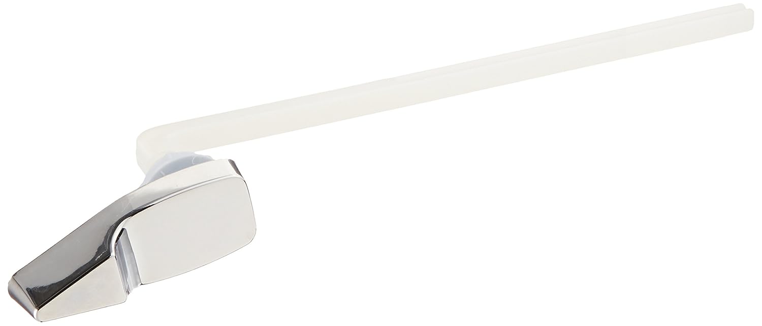 Danco 88365 White Mansfield Toilet Lever, Chrome Plated