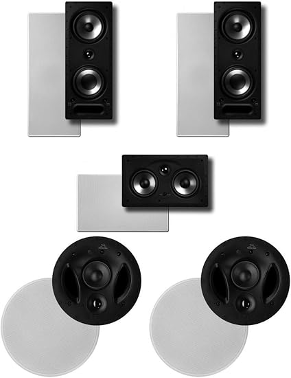 Amazon Com Polk Surround System Pair Of 265rt One 255crt In