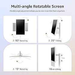 ApoloSign 24-Inch Smart Portable TV, 1080p Portable