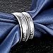 Fate Love Jewelry Stainless Steel His Queen & Her King Wedding Couple Ring Band Matching Set, Love Gift