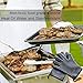 Gold Meier Grilling Gloves, Heat Resistant Gloves BBQ Kitchen Silicone Oven Mitts Waterproof