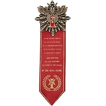 thumbnail image 2 of Inquisitorial Rosette Skull Symbol Enamel Pin Badge For War Game 2 of 14