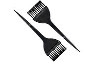 IHYJINCHOO 2-Pack Hair Dye Brushes - Reusable Applicator Brushes for Hair Stylists, Salon Use, and Home DIY Dyeing for Men and Women (2 Pack)