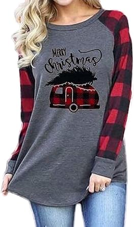 Long Sleeve Raglan Tops Blouses Tees 