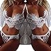 FAPIZI ♥ Lingerie ♥ Women Lingerie Lace Dress Babydoll Underwear Nightwear Sleepwear G-string (M, White)