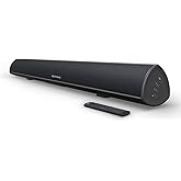BESTISAN 100 Watt 40 Inch TV Sound Bar, Home Theater System Wired and Wireless Soundbar Speaker(Bluetooth 5.0, 105dB, Dsp Audio, Bass Adjustable, Wall Mountable)