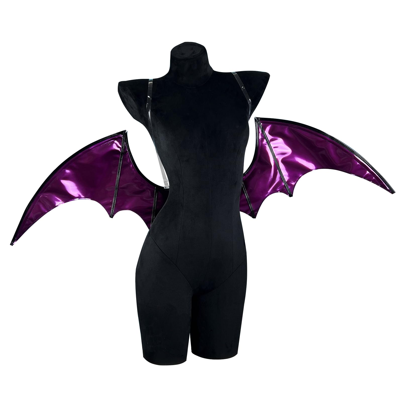 KORURACLUB Wings cosplay halloween bat wings Succubus wings clothing Accessories Devil (Purple)