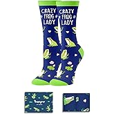 HAPPYPOP Frog Gifts for Women - Frog Socks Animal Lover Gifts Stocking Stuffers for Teen Girls