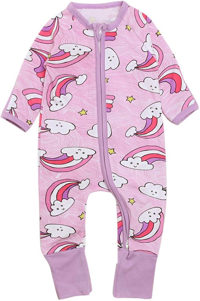 zip up footless sleepsuits