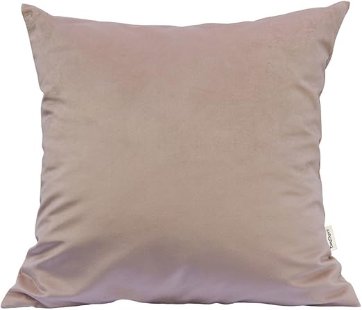 Amazon Com Tangdepot Solid Velvet Throw Pillow Cover Euro Sham