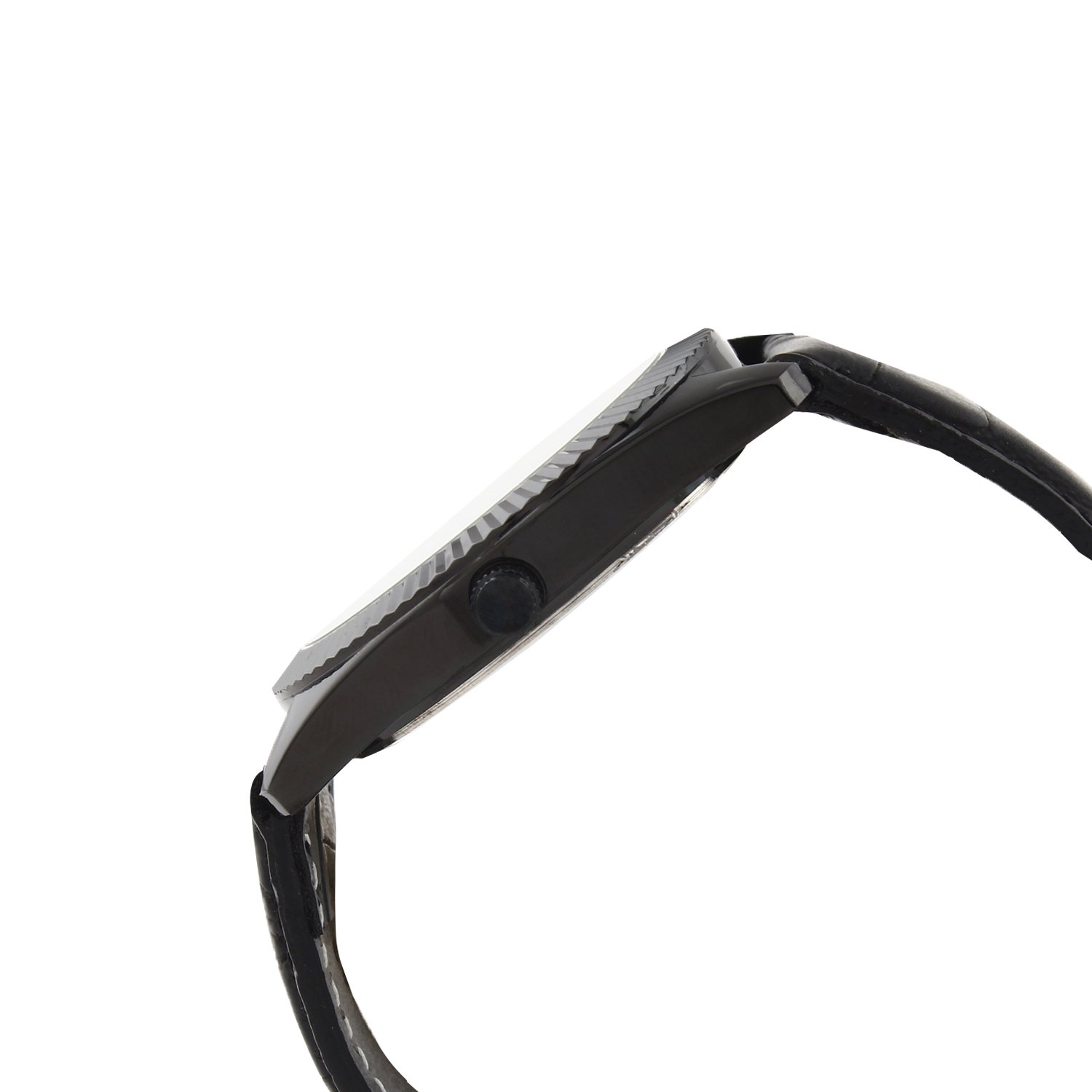 svviss bells&trade; stylish black dial black watch ta-608blkdblkstrap