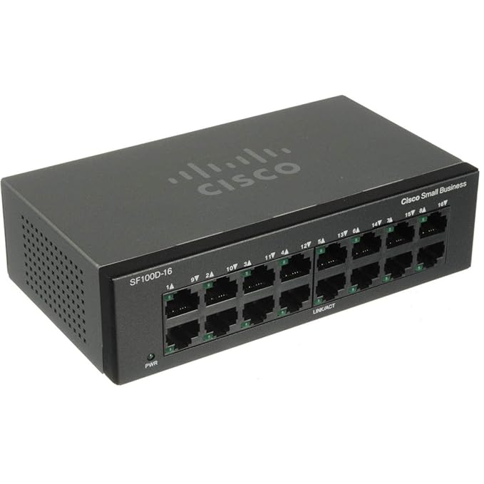 Cisco SMB Switch 16x GE SG 110-16-EU SNMP