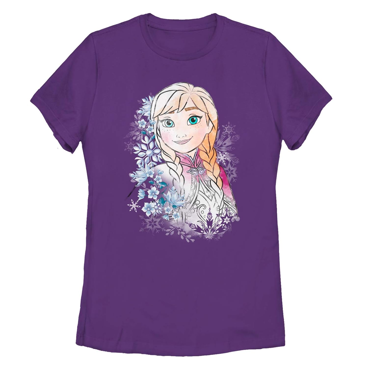 Frozen Anna Frost Portrait T Shirt 6368 Seknovelty