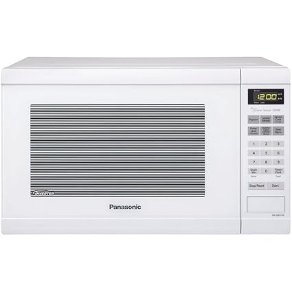 Panasonic NN-SN651W - Microondas (1200 W, Tocar, Blanco, 34,3 cm ...